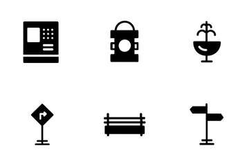 Street Elements  Icon Pack