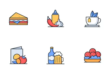 Street Foods Icon Pack