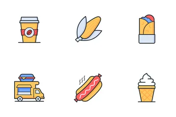 Street Foods Vol2 Icon Pack