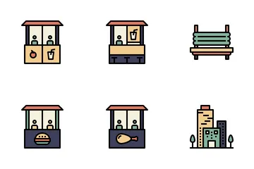 Street Market Icon Pack