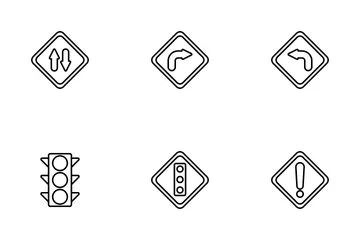 Street Sign Icon Pack