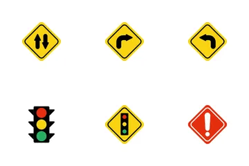 Street Sign Icon Pack