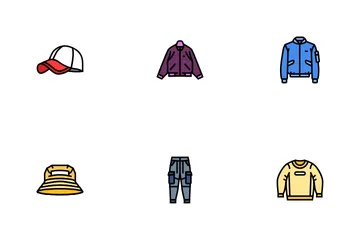 Streetwear Cloth Fashion Urban Icon Pack