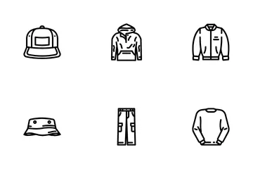 Streetwear Cloth Urban Style Icon Pack