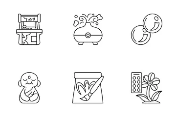Stress Relief Icon Pack