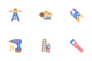 Stretch Ceiling Tile Icon Pack