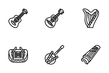 String Instruments Icon Pack