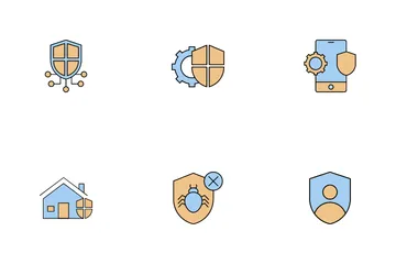 Strong Security System Icon Pack