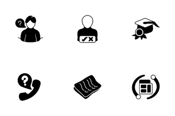 Student Assistant Icon Pack