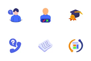 Student Assistant Icon Pack