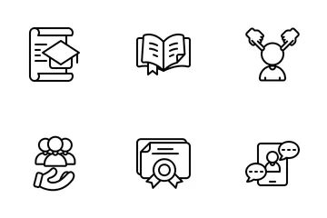 Student Guidance Icon Pack