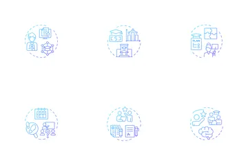 Student Information Systems Icon Pack