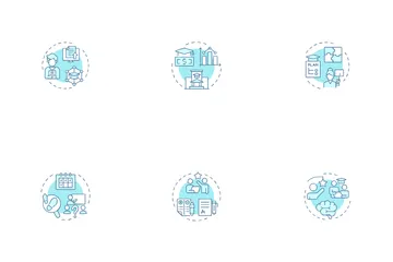 Student Information Systems Icon Pack