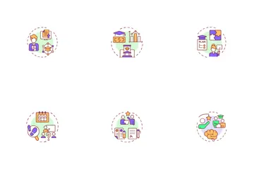 Student Information Systems Icon Pack