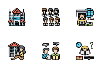 Student Life Icon Pack