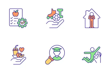 Student Mental Health Icon Pack