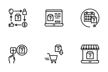 Subscription Box Business Icon Pack