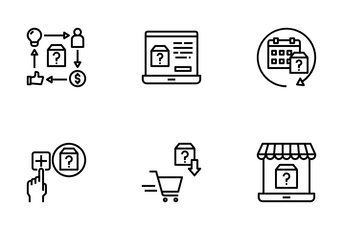 Subscription Box Business Icon Pack