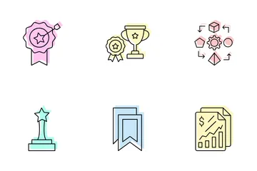 Success And Growth Icon Pack