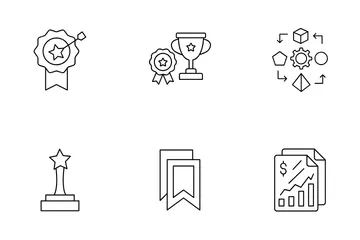 Success And Growth Icon Pack