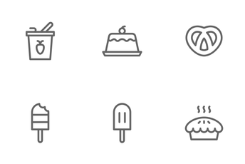 Sugary Food Icon Pack