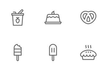 Sugary Food Icon Pack