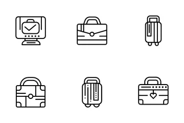 Suitcase Icon Pack