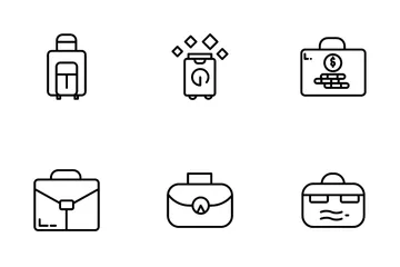 Suitcase Icon Pack