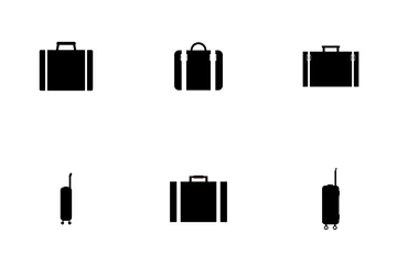 Suitcase Set Icon Pack