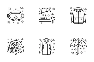 Summer Accessories Icon Pack