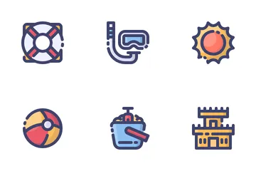 Summer And Beach Icon Pack