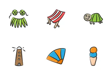 Summer And Beach Icon Pack