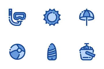 Summer And Beach Icon Pack