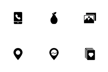 Summer And Holidays Glyphs Vol 1 Icon Pack