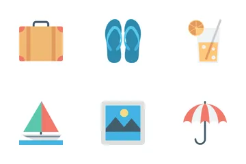 Summer And Holidays   Icon Pack