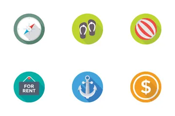 Summer And Travel Icon Pack