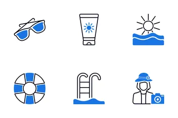 Summer And Travel Icon Pack