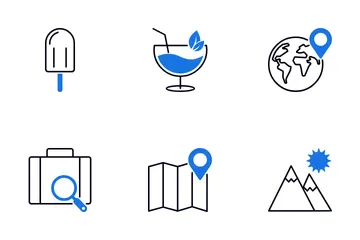 Summer And Travel Icon Pack