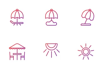 Summer Beach Icon Pack