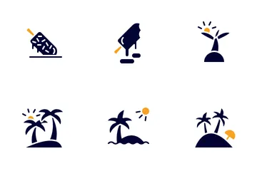 Summer Beach Icon Pack