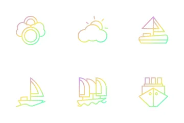 Summer Beach Icon Pack