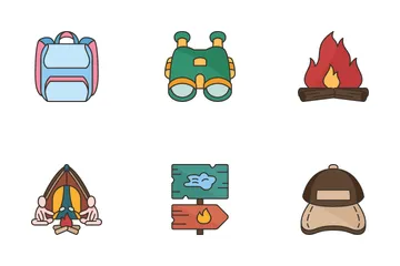 Summer Camp Icon Pack