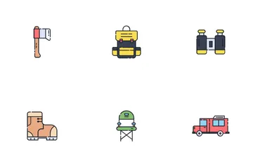 Summer Camp Icon Pack