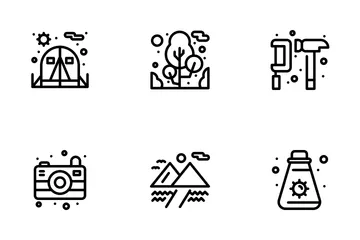 Summer Camp Icon Pack