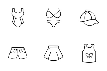 Summer Clothing Icon Pack