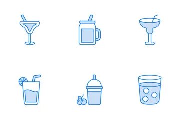 Summer Drinks Icon Pack