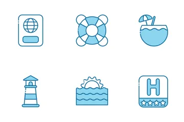 Summer Holiday Icon Pack