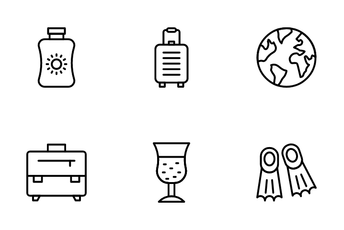 Summer Holiday Icon Pack