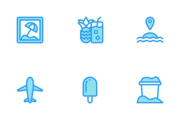 Summer Holiday Icon Pack