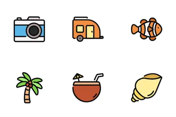 Summer Holiday Icon Pack